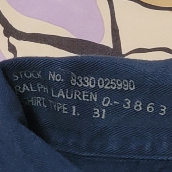 Polo Ralph Lauren Airforce Shirt/Jacket - Picture 5 of 6